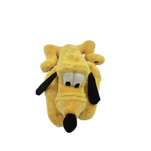 Disney Store Exclusive Pluto Plush Dog Laying Down Stuffed Animal‎ 16"